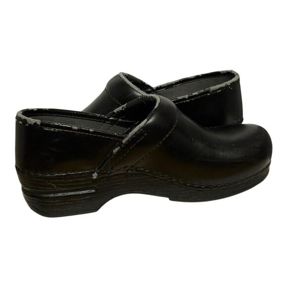 Dansko XP 2.0 Professional Black Leather Nursing Clogs Women's Size 37 6.5-7 - Picture 8 of 9